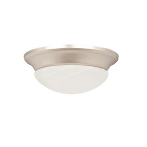 2-Light Bowl Ceiling Fan Light Kit