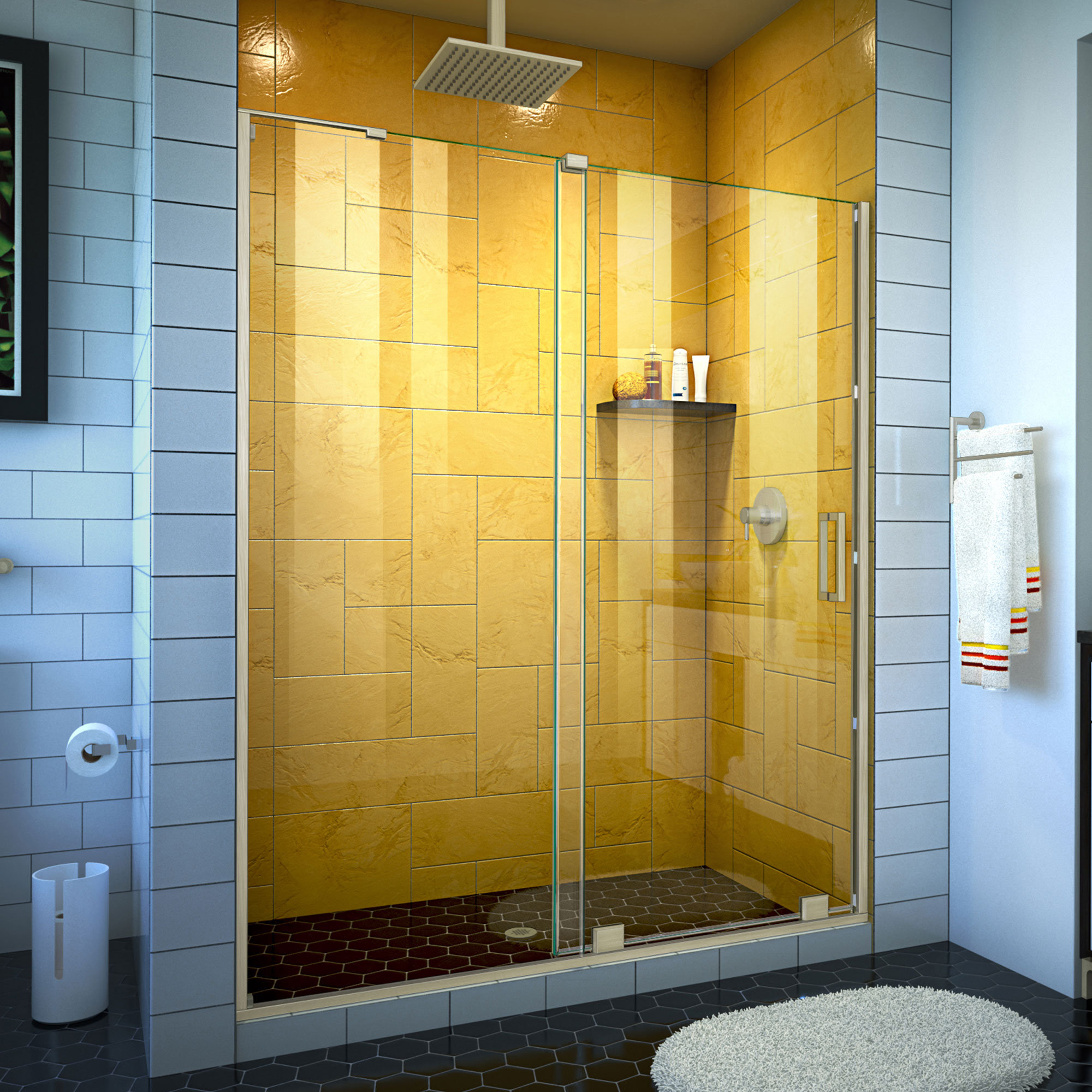 Dreamline Mirage Z 54 X 72 Single Sliding Frameless Shower Door