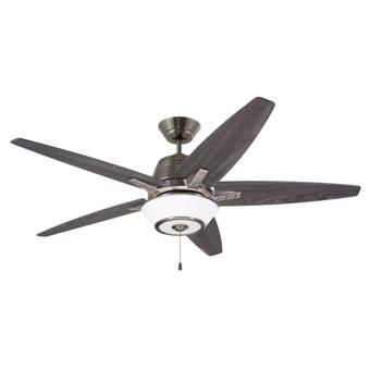 Trent Austin Design 23 Glasgow 7 Blade Caged Ceiling Fan With Remote Control And Light Kit Included Reviews Wayfair