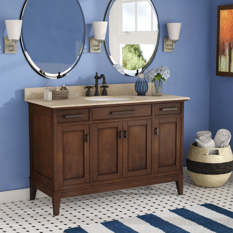 Red Barrel Studio Chesterville 49 Single Bathroom Vanity Set