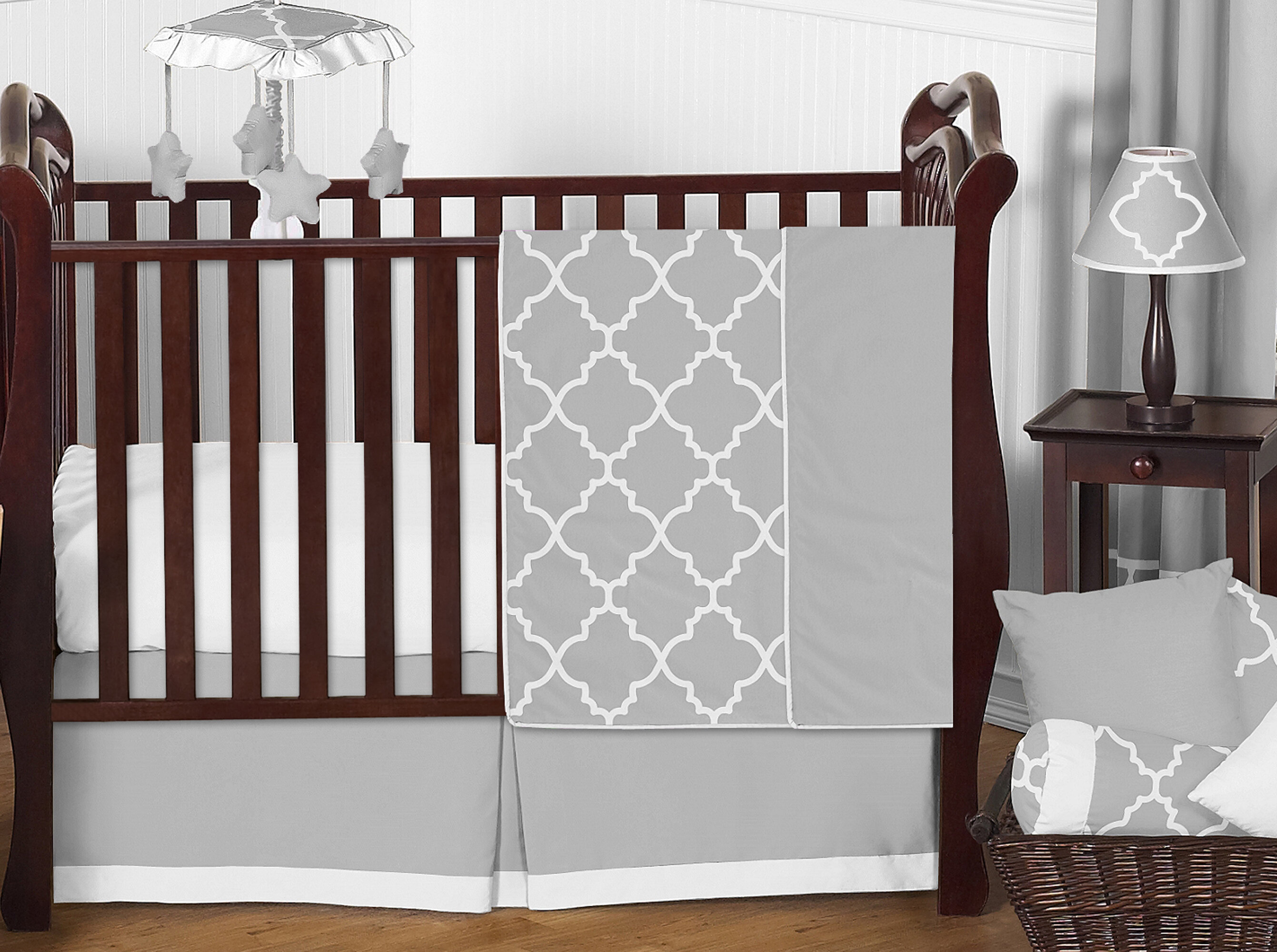 Sweet Jojo Designs Trellis 11 Piece Crib Bedding Set Wayfair