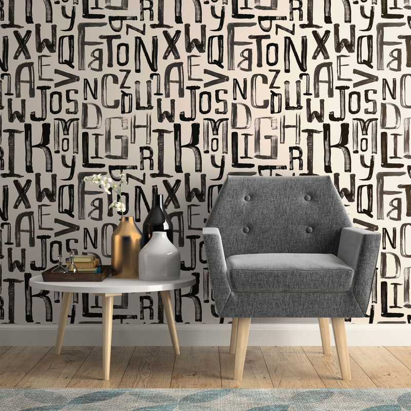 Ivy Bronx Advika Art Deco Themed Removable Peel And Stick