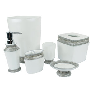 Bathroom Accessories Grey grey & yellow bathroom accessories you'll love | wayfair Bathroom Accessories Grey grey & yellow bathroom accessories you'll love | wayfair