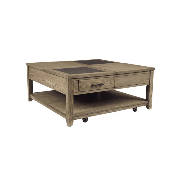 Bokoshe Lift Top Wheel Coffee Table With Storage By Gracie Oaks