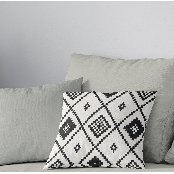 Union Rustic Pico Cotton Geometric Throw Pillow Wayfair