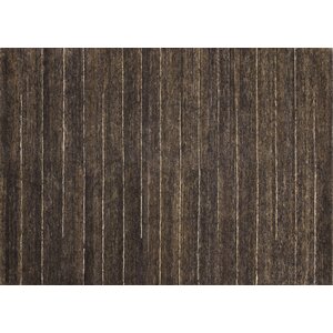 Zuhri Java Hand-Knotted Brown Area Rug