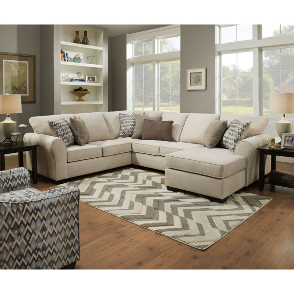 Herdon Sleeper Sectional by Alcott Hill