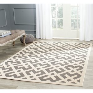 Quinlan Gray/Bone Indoor/Outdoor Area Rug