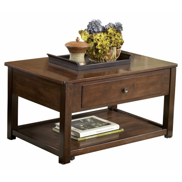 Union Rustic Metal Top Coffee Tables