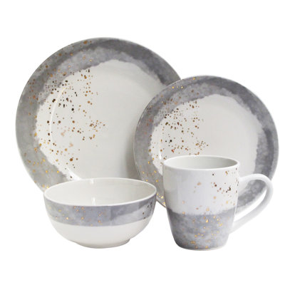 Oneida 16 Piece Dinnerware Set, Service for 4 & Reviews | Wayfair Oneida 16 Piece Dinnerware Set, Service for 4 & Reviews | Wayfair