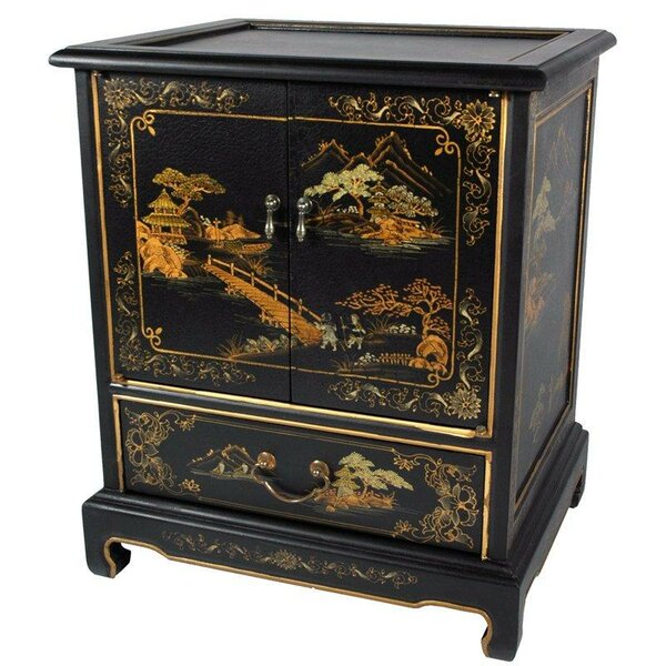 Diane End Table With Storage By World Menagerie