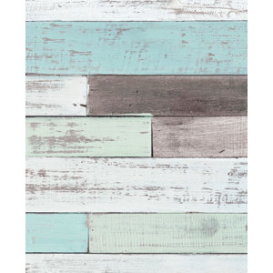 Reclaimed Painted Beach Wood 8' x 24