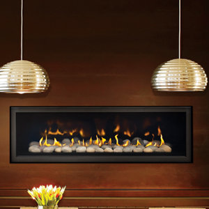 Direct Vent 5th Avenue Linear Wall Mount Fireplace