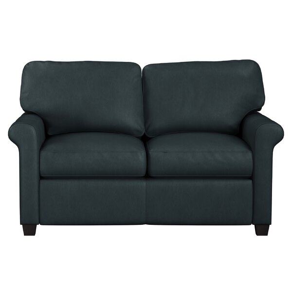 Menno Leather Loveseat By Westland And Birch