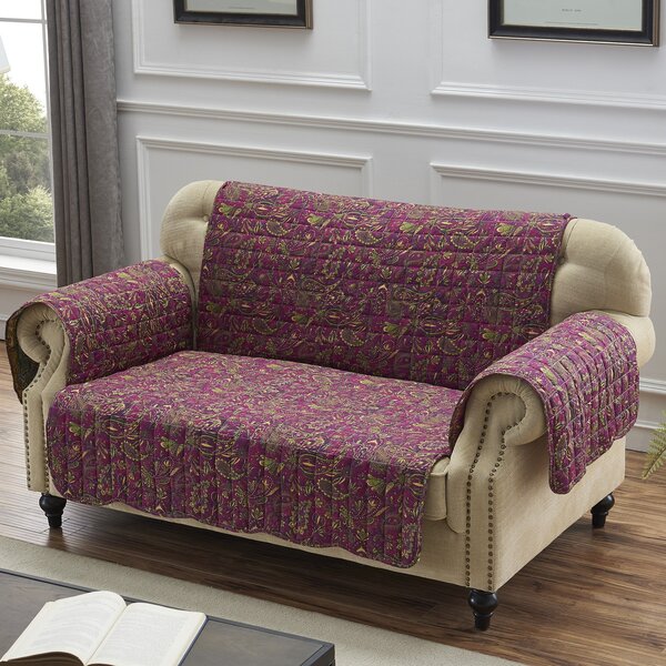 Reich Box Cushion Loveseat Slipcover By August Grove