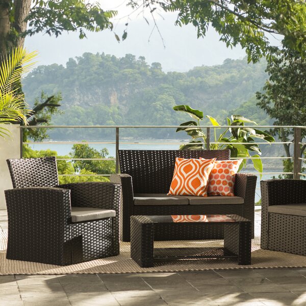 Charmain Sofa Set with Cushions by Zipcode Design