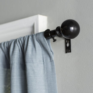 Matte Black Curtain Rod Wayfair Quickview