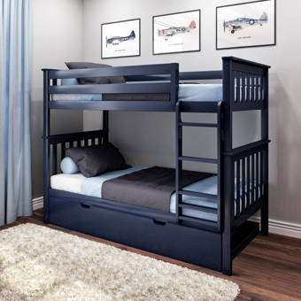 Parisot Milky Twin Low Loft Bed Wayfair