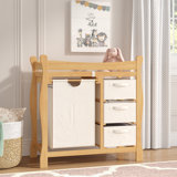 chestnut changing table