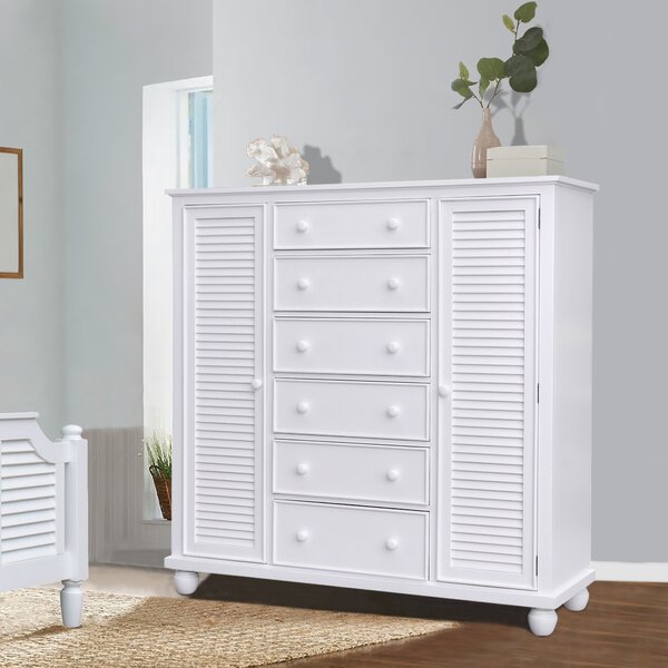 Toni 62 Wide 6 Drawer Armoire