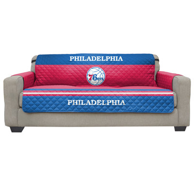 NBA Sofa Slipcover Pegasus Sports NBA Team Philadelphia 76Ers