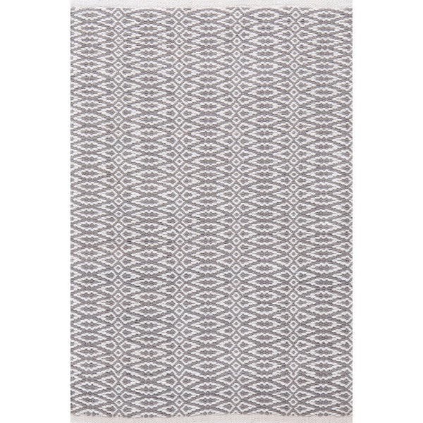 Fair Isle Hand Woven Grey Area Rug by Dash and Albert Rugs