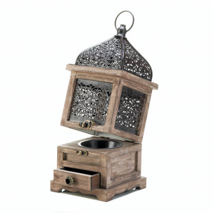 Large Outdoor Patio Lanterns Wayfair Large Flip Top Wood Lantern