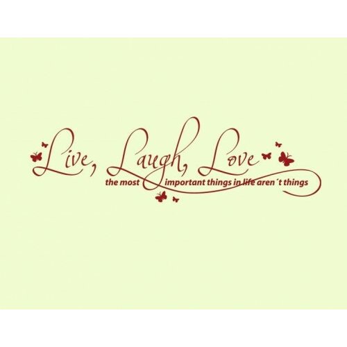 Style And Apply Live Laugh Love Quote Wall Decal Reviews Wayfair