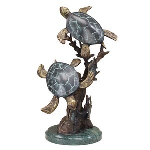 Turtle Duet Figurine