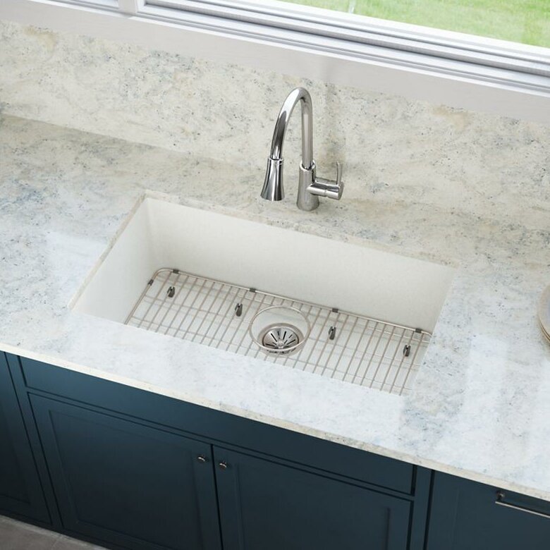 Elkay Quartz Luxe 33 L X 18 W Undermount Kitchen Sink Reviews