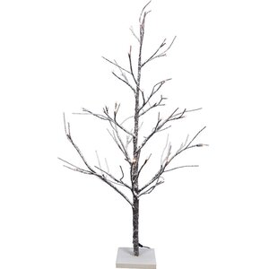3' Snow Twig Artificial Christmas Tree with LED Lights