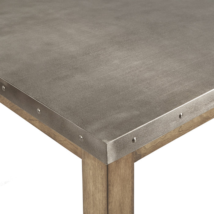Stainless Steel Top Dining Table