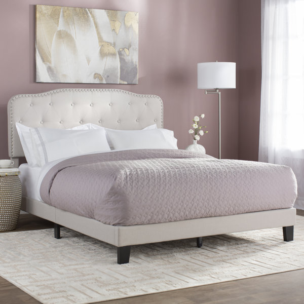 Summerhill Upholstered Panel Bed by Charlton Home