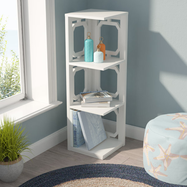 Ardenvor Corner Unit Bookcase by Beachcrest Home