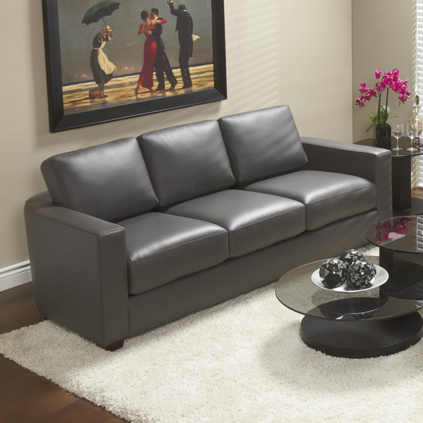Marquis Top Grain Leather Sofa By Lind Furniture 2019 Sale