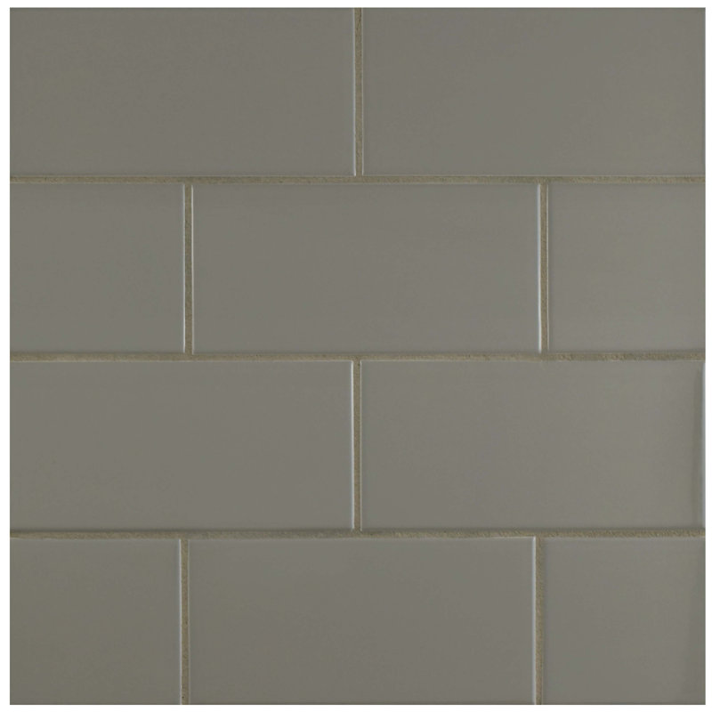 Elitetile Prospect 3 X 6 Ceramic Subway Tile In Gray Reviews Prospect 3 X 6 Ceramic Subway Tile
