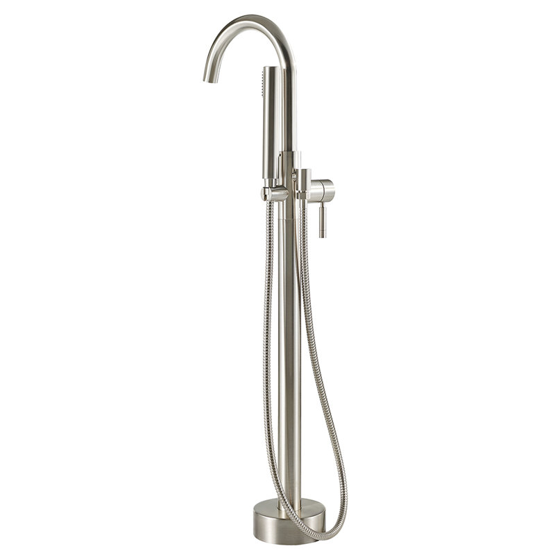 Ove Decors Athena Single Handle Floor Mounted Freestanding Tub