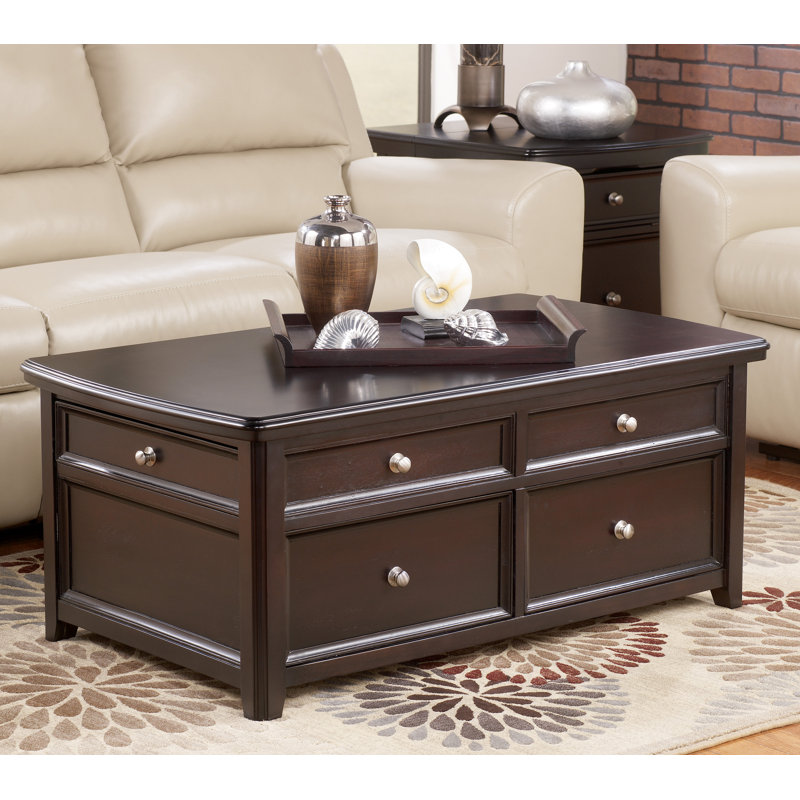 Darby Home Co Han Trunk Coffee Table With Lift Top Reviews Han Trunk Coffee Table With Lift Top