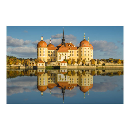 Moritzburg 2.9m x 4.32m Textured Matt Peel & Stick Wall Mural East Urban Home