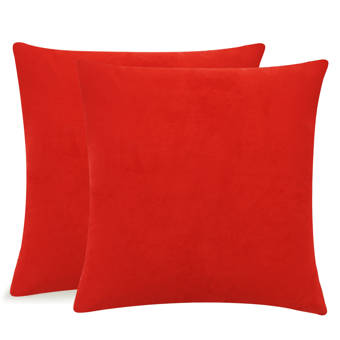 Dugan Soft Microsuede Throw Pillows Reviews Allmodern