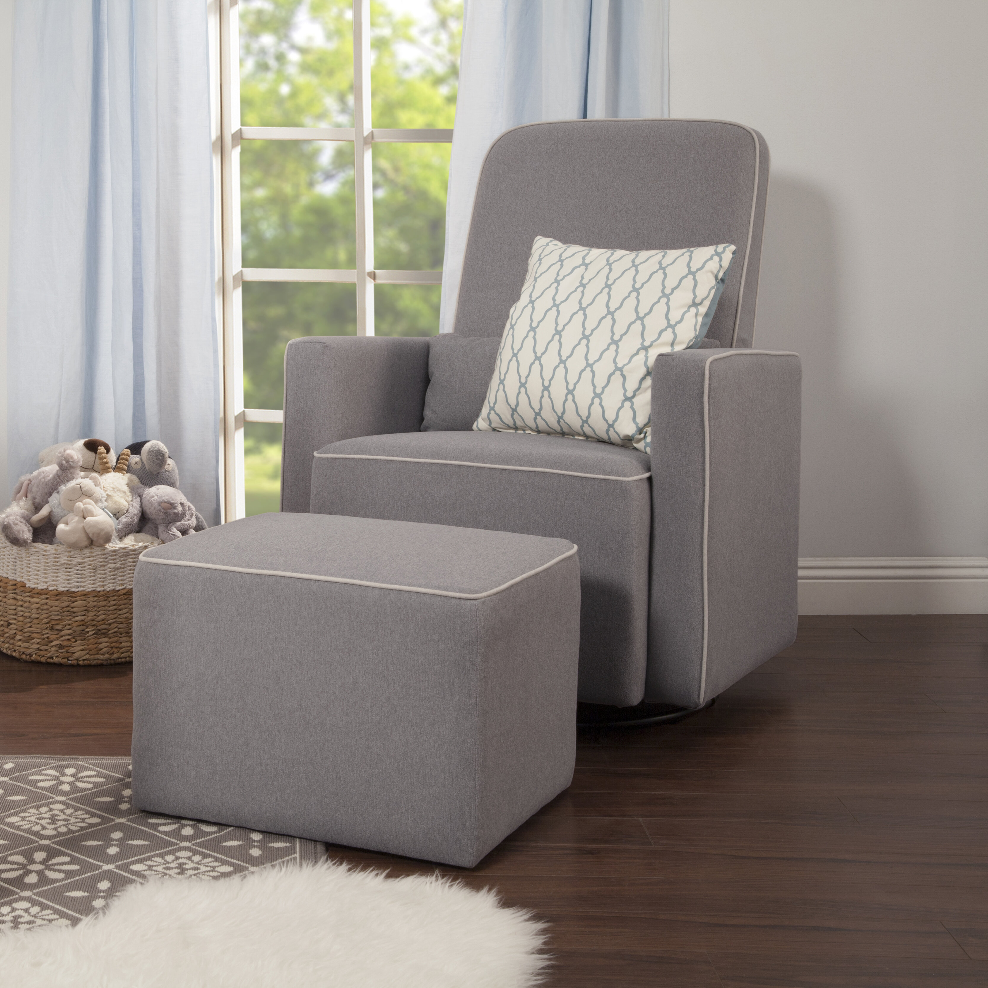 davinci swivel glider and ottoman