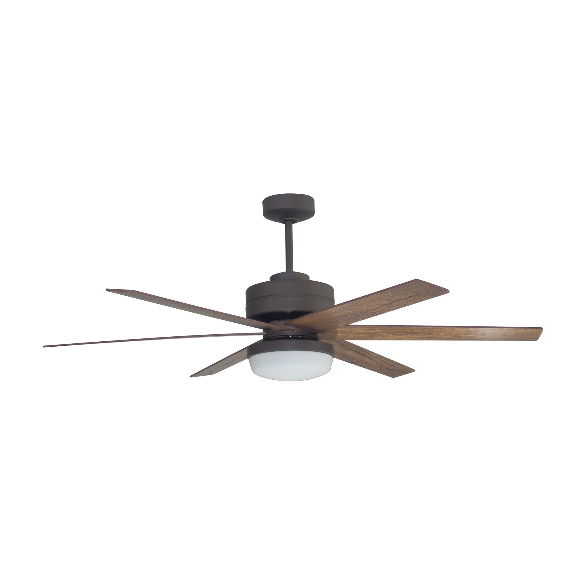 Corrigan Studio 54 Brack Dual Mount 6 Blade Ceiling Fan With