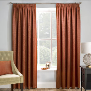 Burnt Orange Curtains Wayfair Co Uk