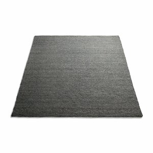 Sinder Hand-Woven Wool Charcoal Area Rug