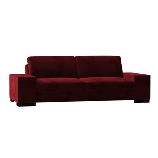 Modern Contemporary Red Sofa Allmodern Quickview