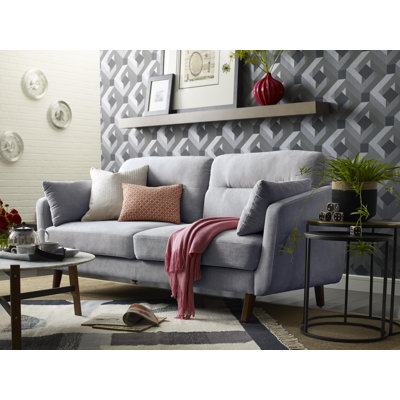 Chloe Mid-Century Modern Loveseat