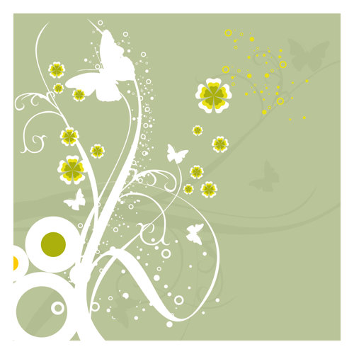 Dancing Butterflies 3.36m x 3.36m Textured Matte Peel & Stick Wall Mural East Urban Home
