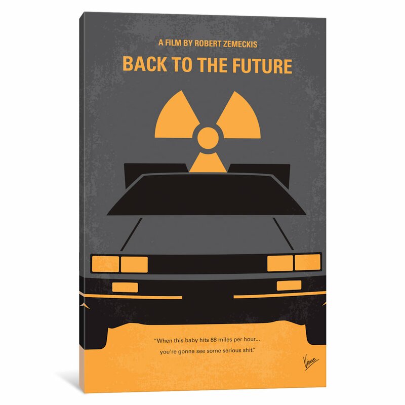 Verbazingwekkend East Urban Home 'Back to the Future Minimal Movie Poster-Part I BQ-36