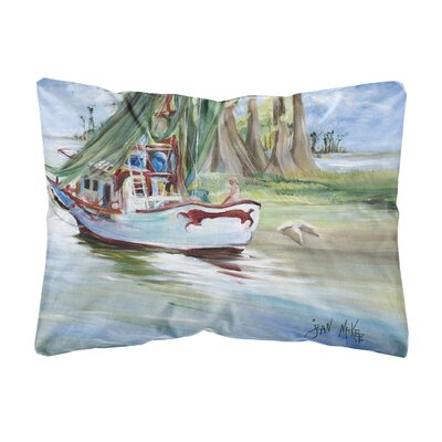 Finley Boat Indoor/Outdoor Throw Pillow Breakwater Bay