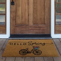 Cycling Neoprene Non-Slip Doormat Indoor and Outdoor Use 